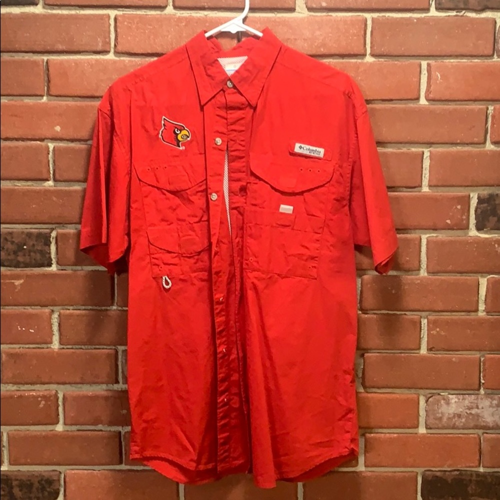 Columbia short sleeve button up